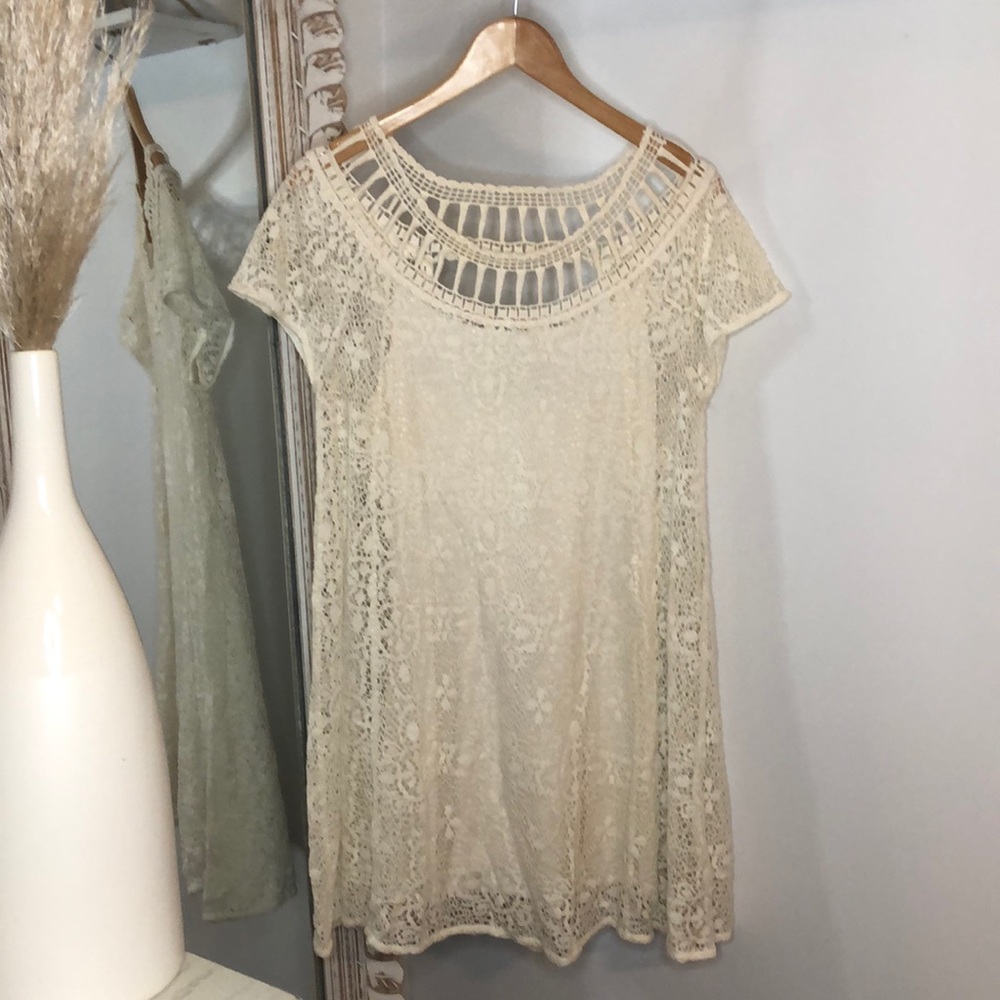 Freepeople Lacey Elegant Boho Dress!!